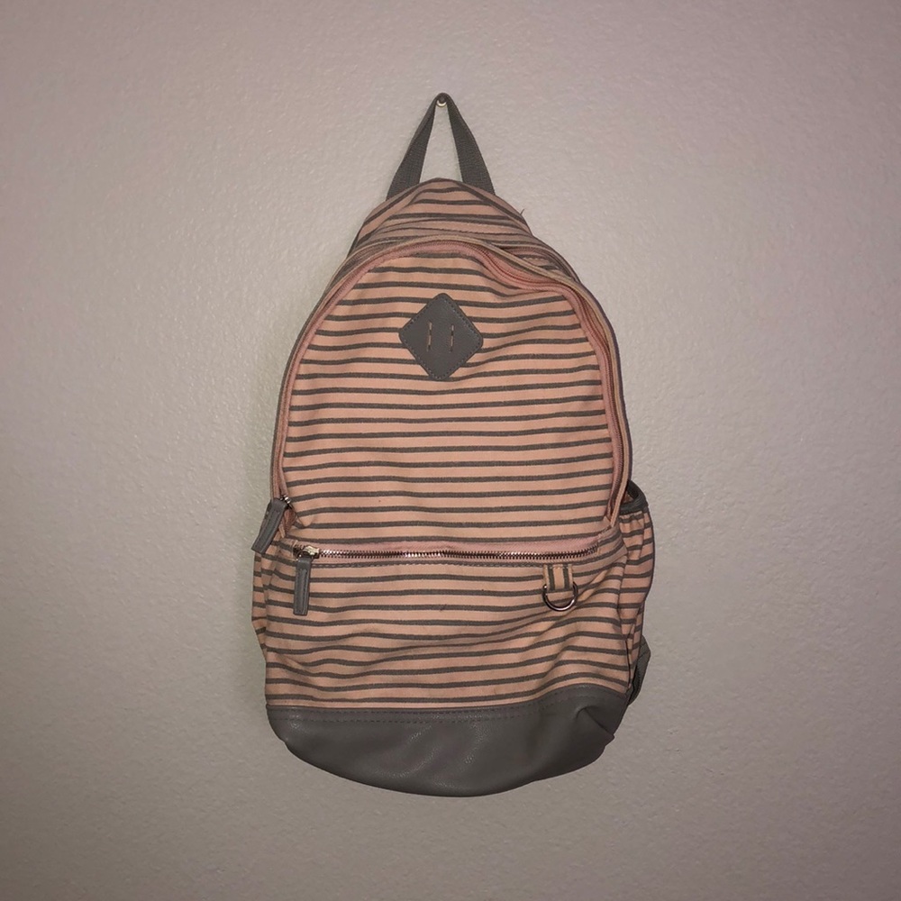 Jansport Pink & Gray Backpack